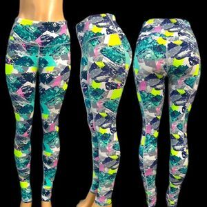 Victoria's Secret VSX Sport Knockout multicolor Tight Legging Small Long